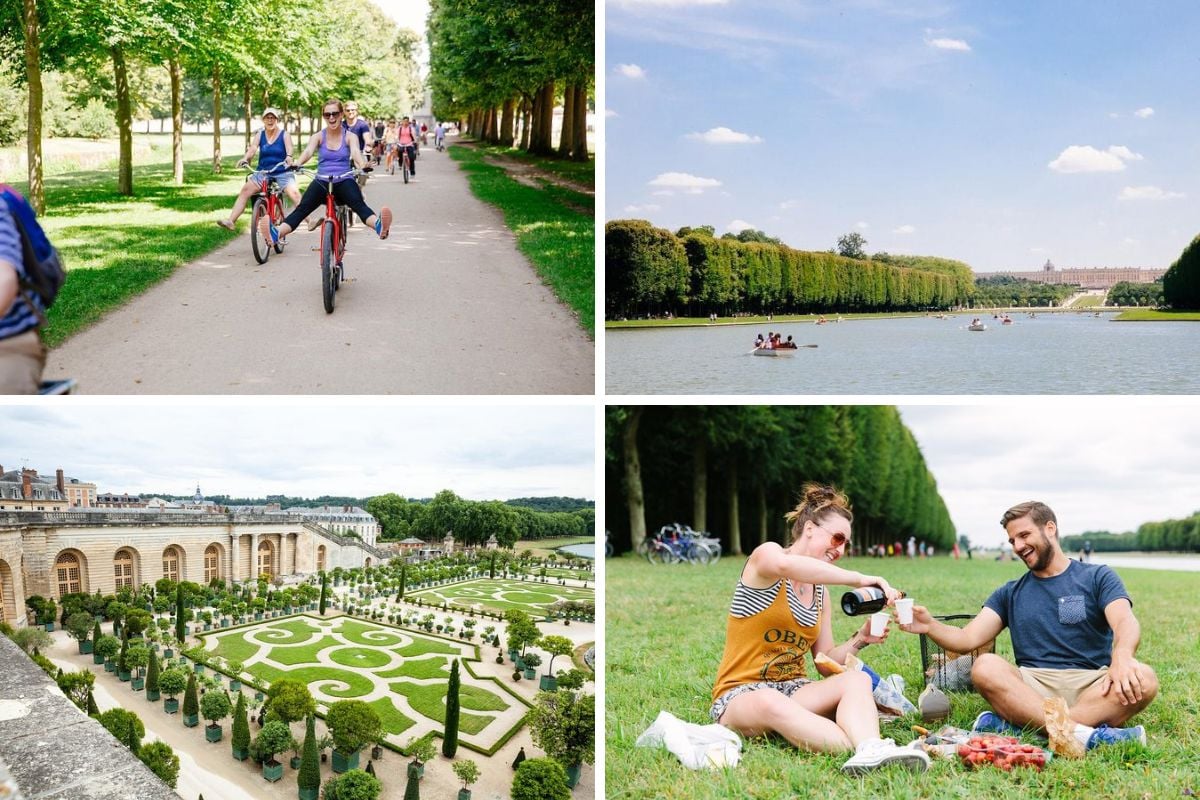 Versailles day bike tour from Paris