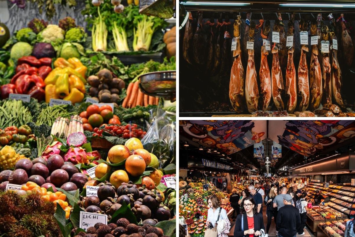 markets qalking tour in Barcelona: Las Ramblas, La Boquería, and beyond
