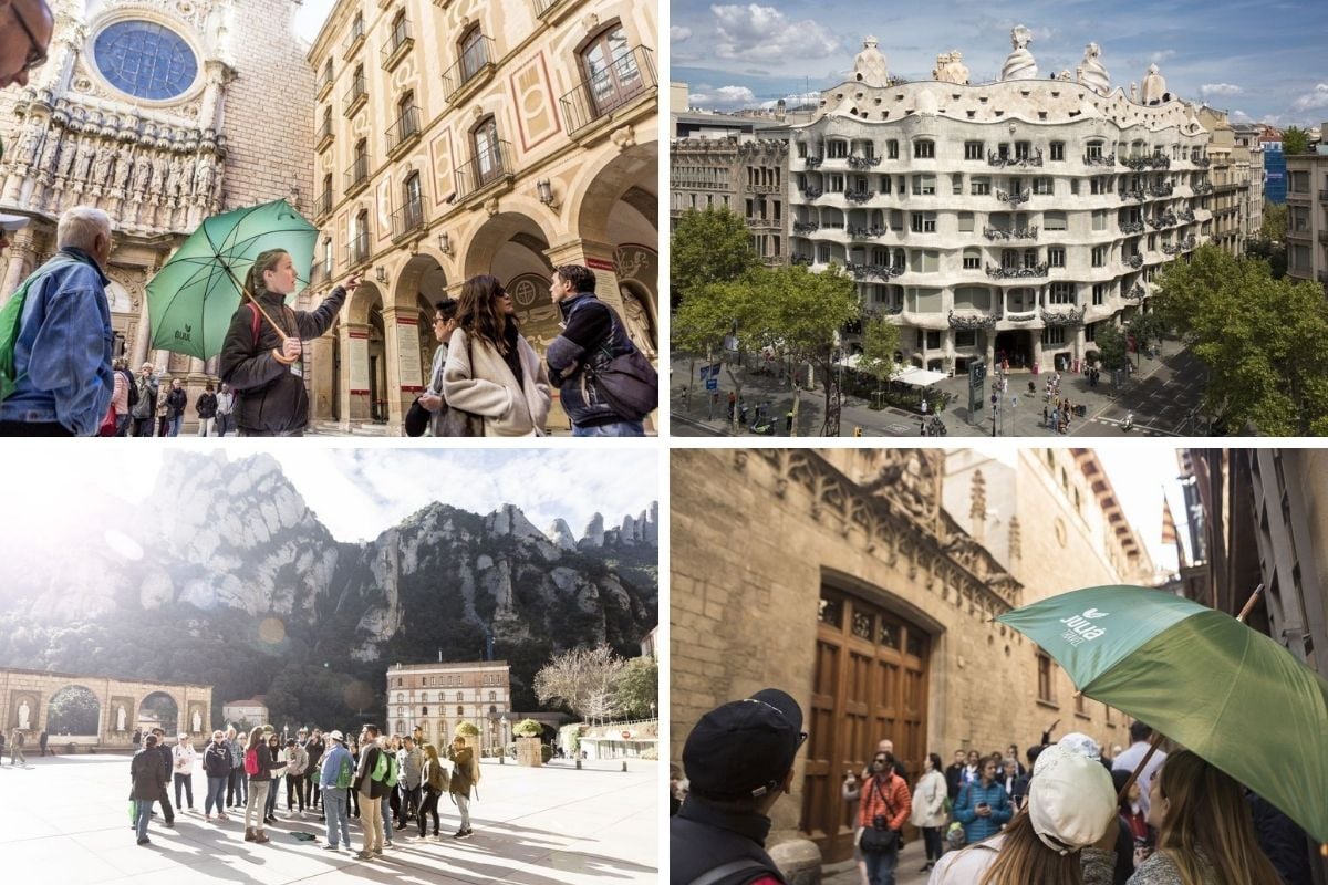 Barcelona Highlights City Tour and Montserrat Excursion