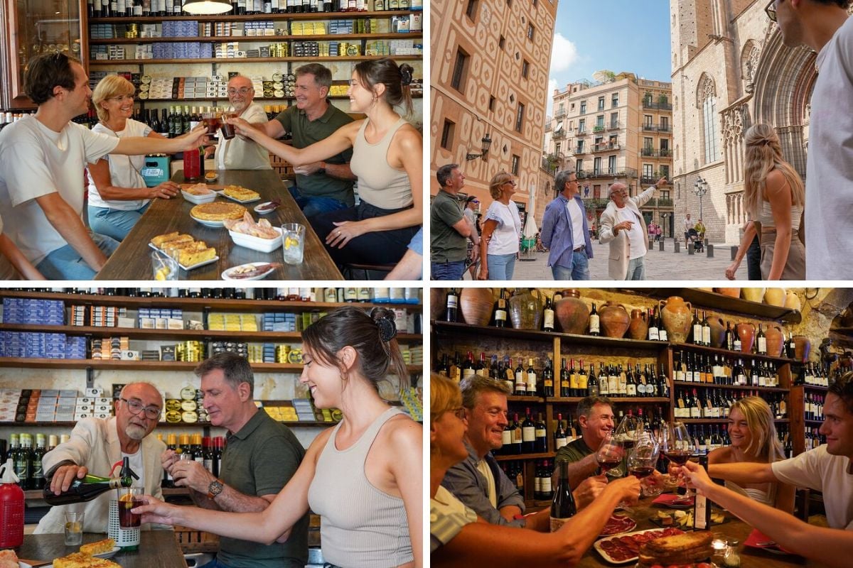 Barcelona Tapas and Wine Experience Small-Group Walking Tour