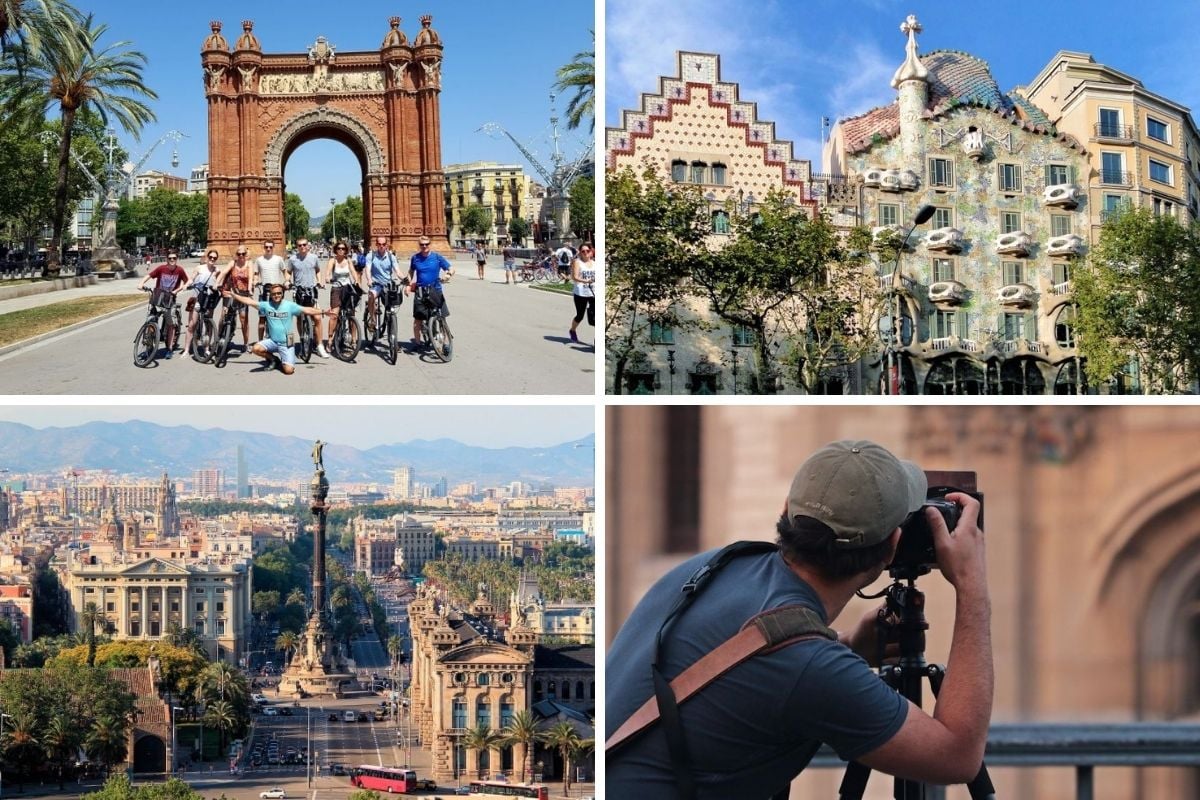 Barcelona_ Private Photography and City Highlights Bike Tour