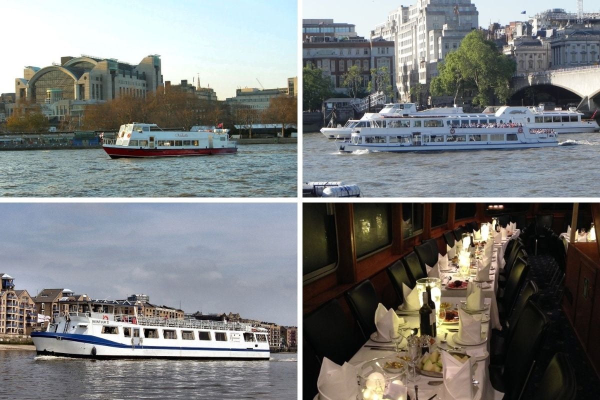 Dinner cruise by River Thames Cruises