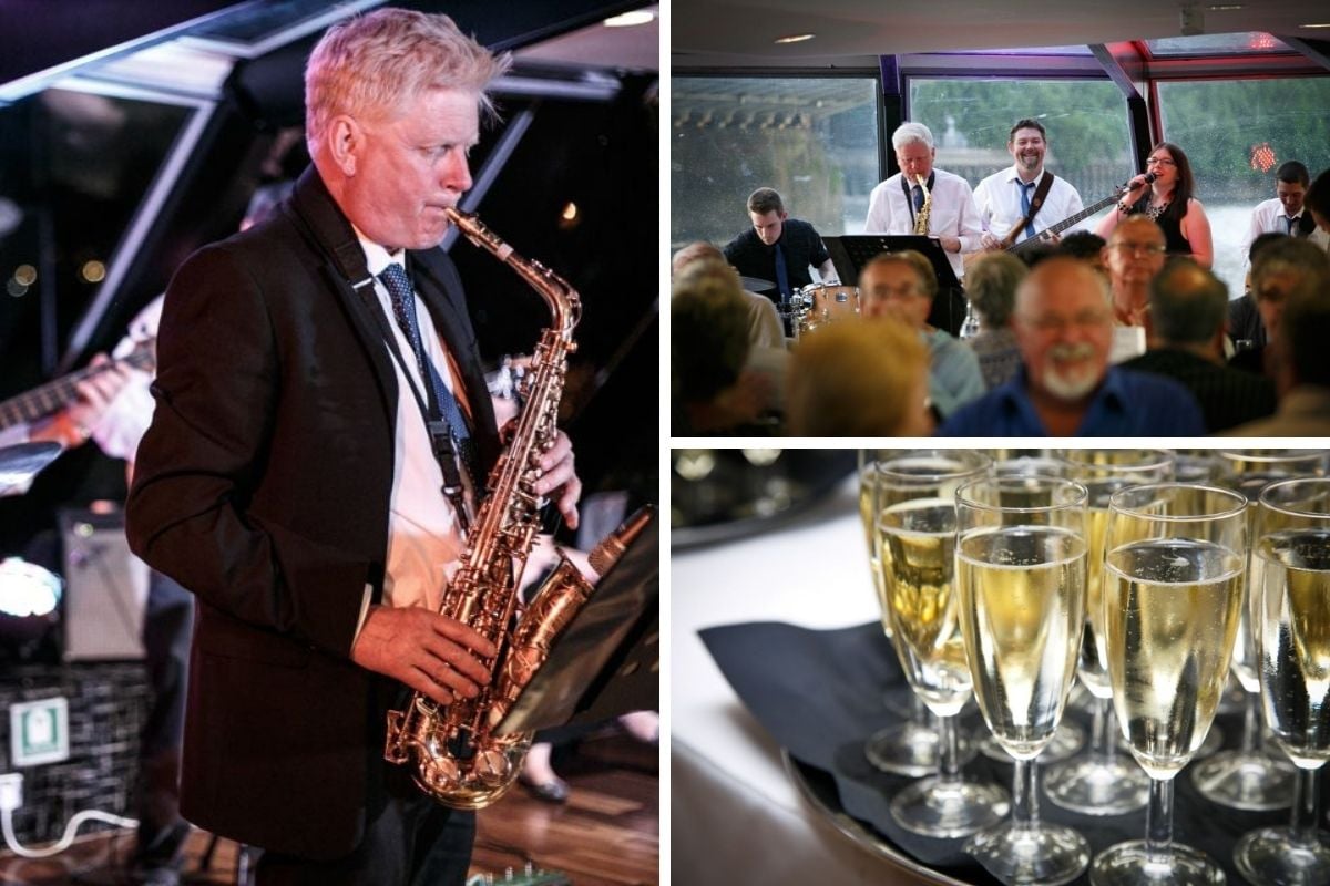 Dinner cruise with live jazz by City Experiences