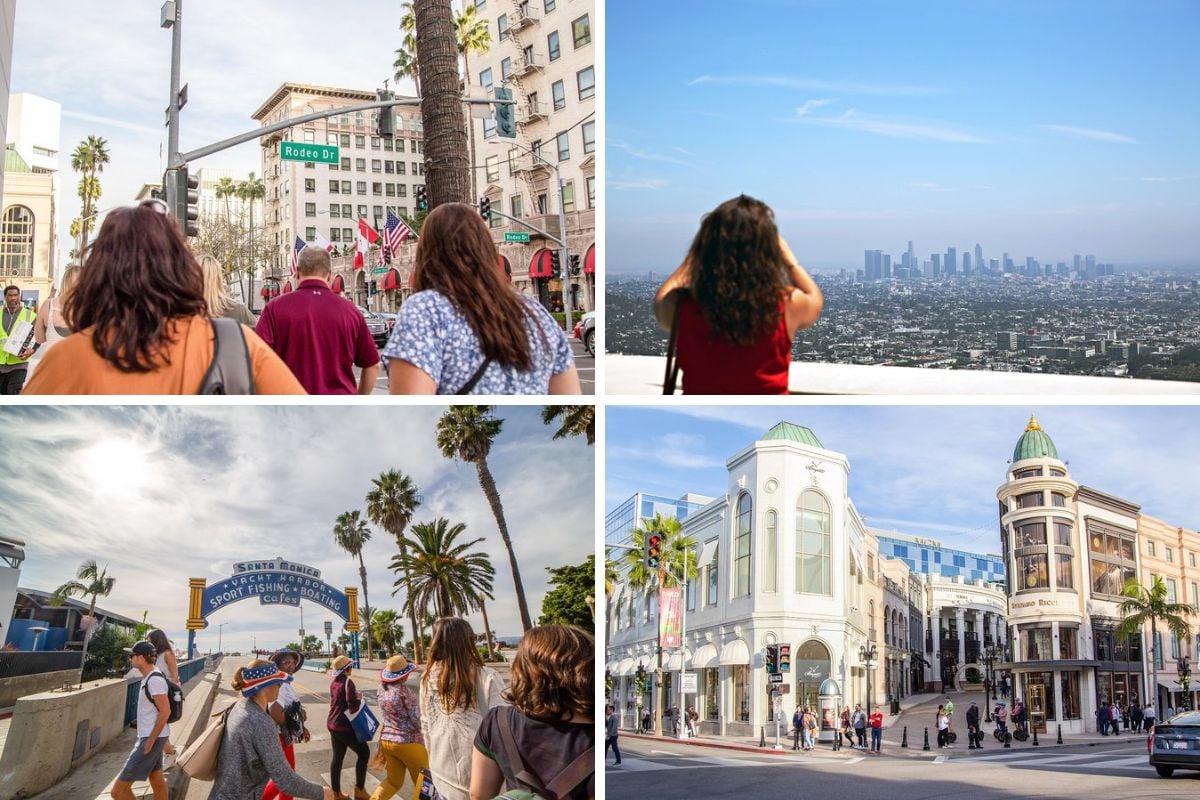 Full-Day Iconic Sights of LA, Hollywood, Beverly Hills, Beaches and More