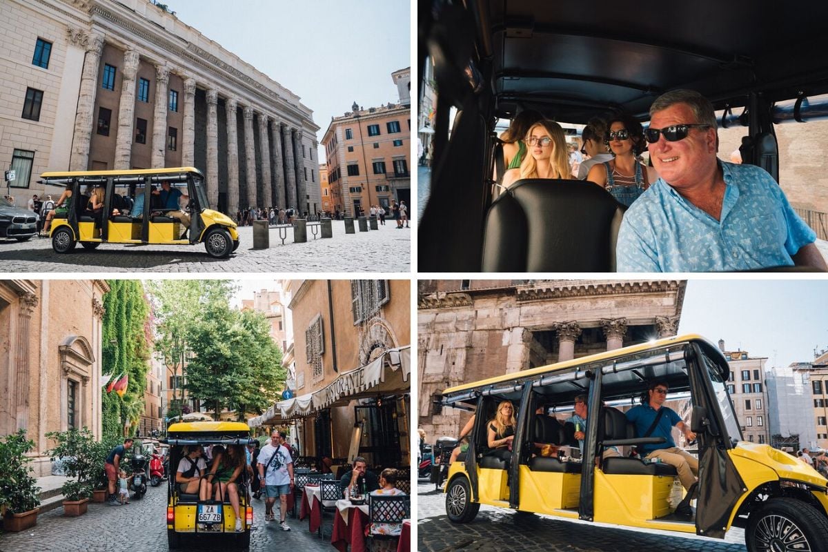 Golf Cart Driving Tour_ Rome City Highlights in 2.5 hrs