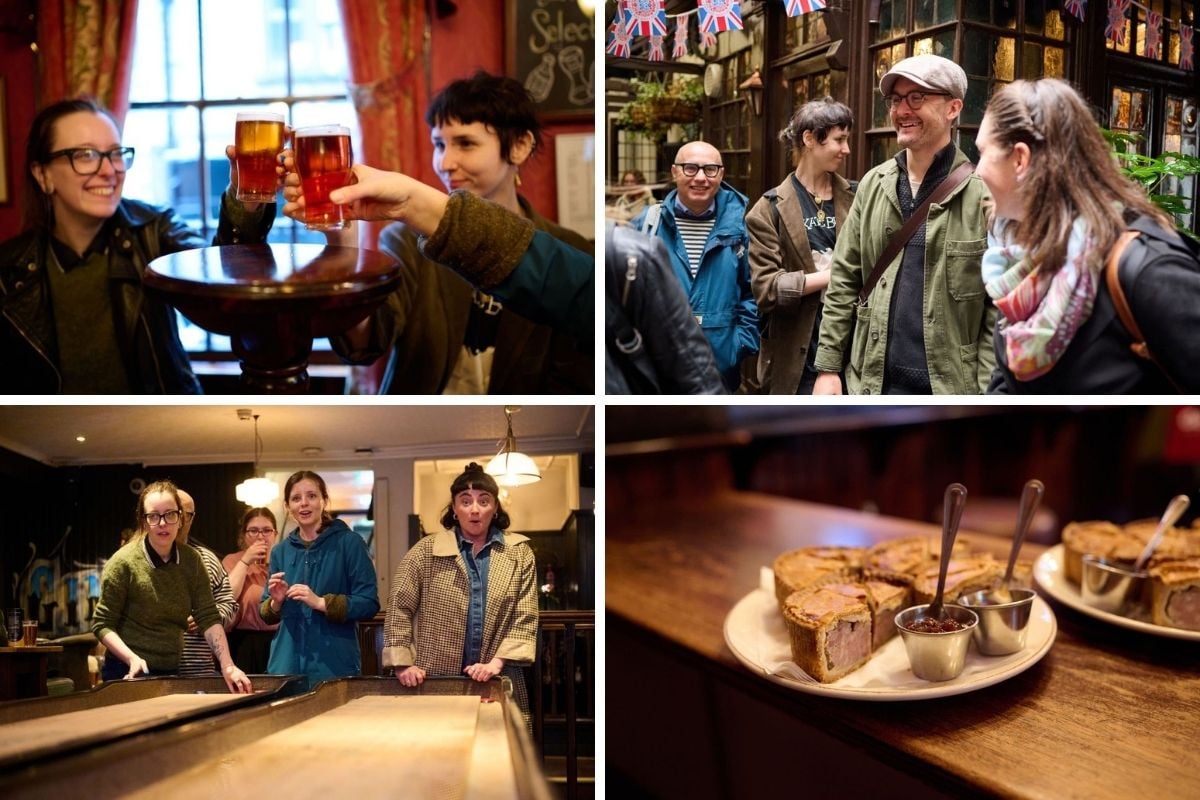 London_ Historic Pubs Traditional Food Walking Tour