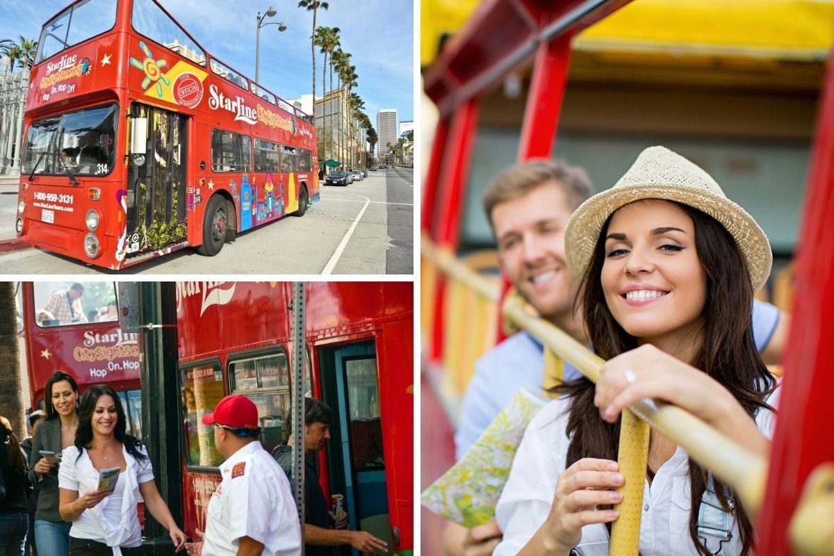 Los Angeles Sightseeing Hop-On Hop-Off Bus and Audio Guide