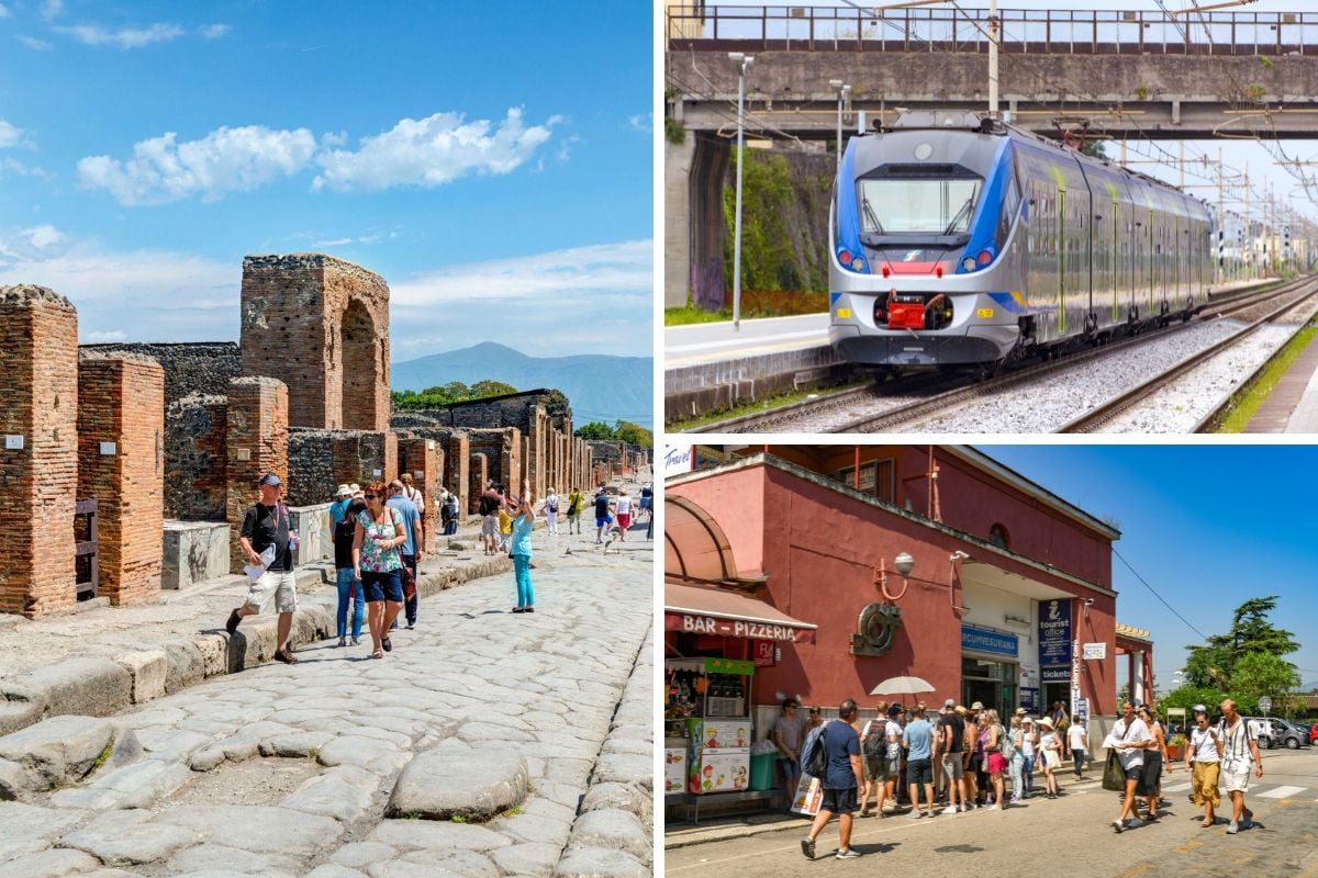 Pompeii Tour by high speed train