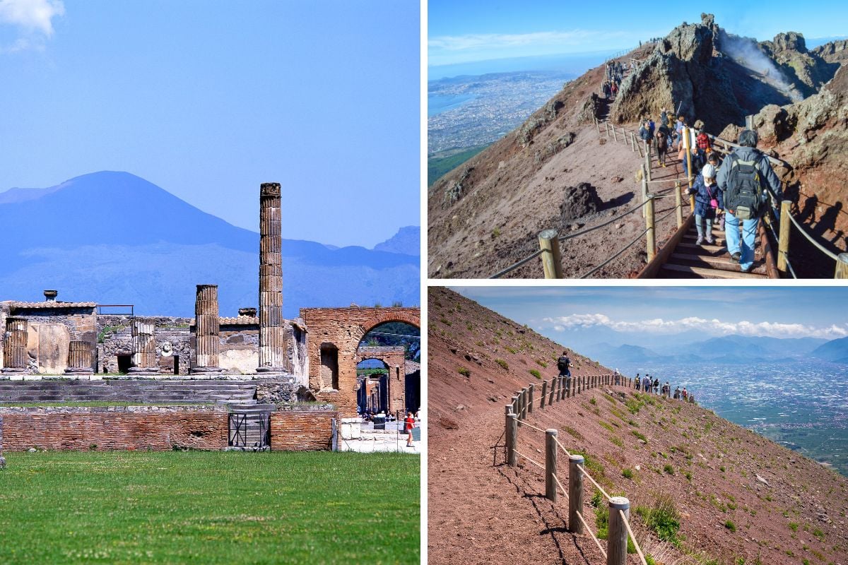 Pompeii Tour with Vesuvius Visit