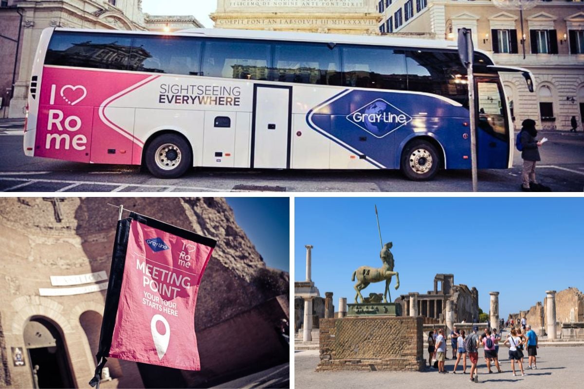 Pompeii Tours by bus