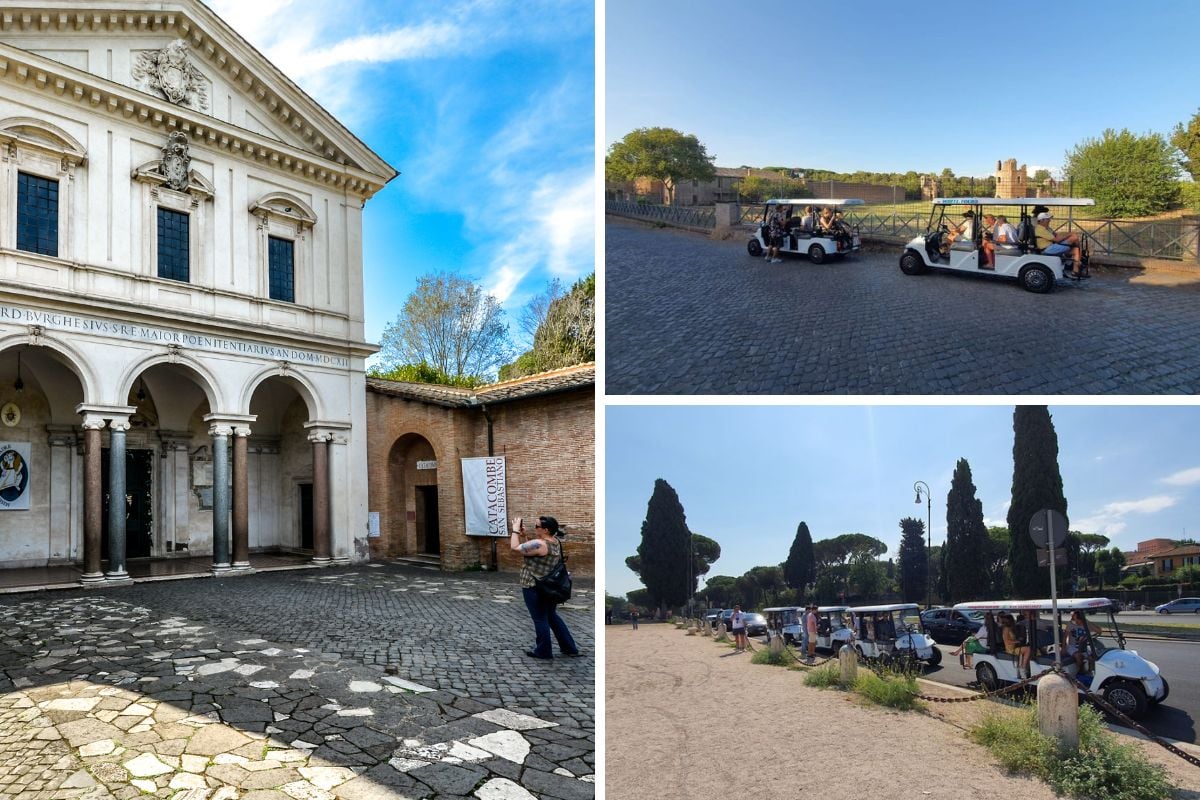 Rome_ Catacombs and Appian Way Guided Tour by Golf Cart