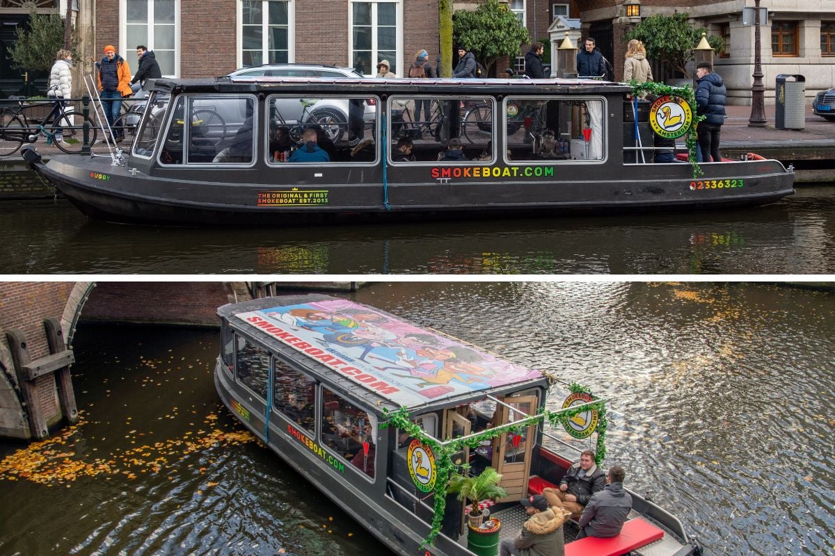 Smoke Boat Amsterdam