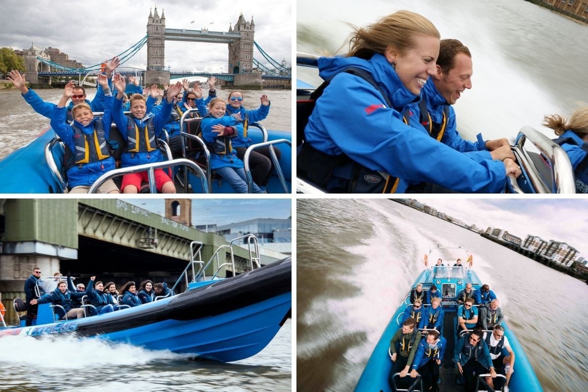 ThamesJet speedboat ride by City Experiences