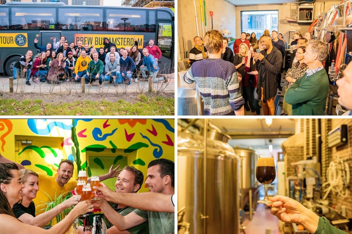 #1 Craft Beer & Brewery Tour, Brew Bus Amsterdam