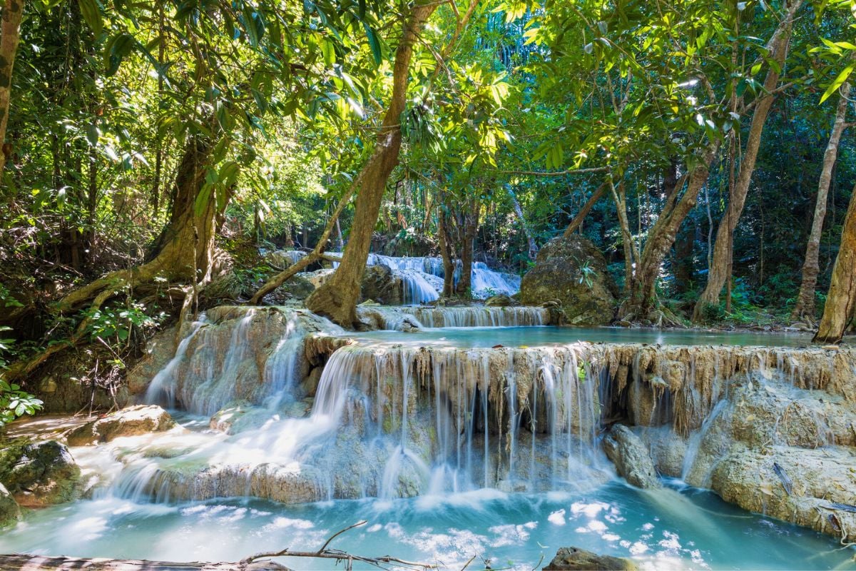 Erawan National Park day trips from Bangkok