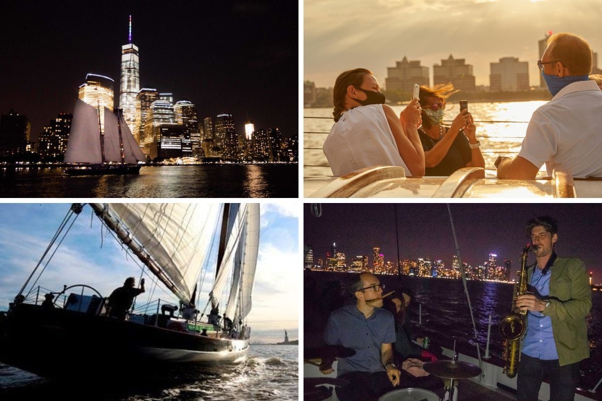 Live Jazz Sunset Sail in NY Harbor by Classic Harbor Line