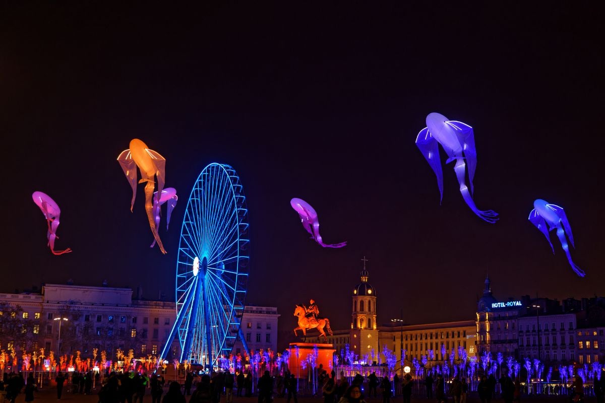 Festival of Lights in Lyon, France