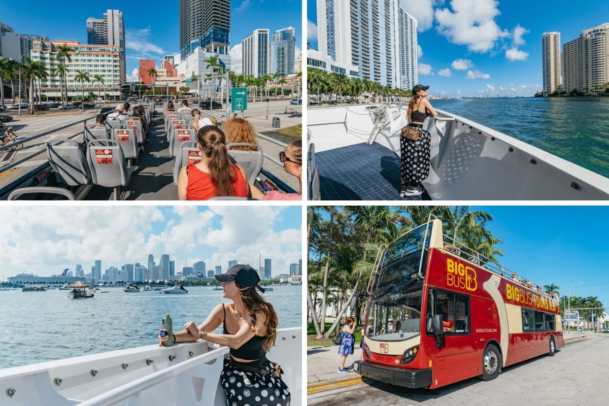 Open-Top Bus Ride & Millionaire’s Row Boat Cruise