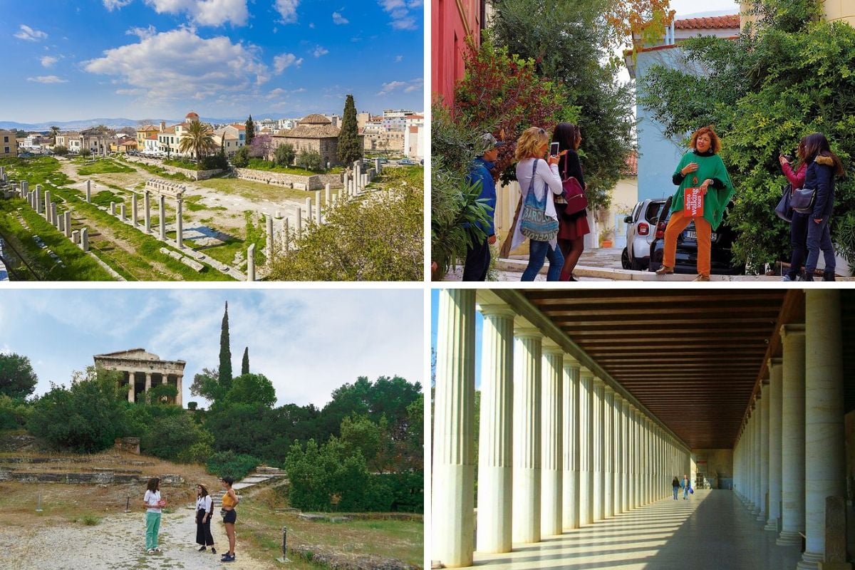 Private Walking Tour_ Ancient Agora, Plaka and Monastiraki monuments