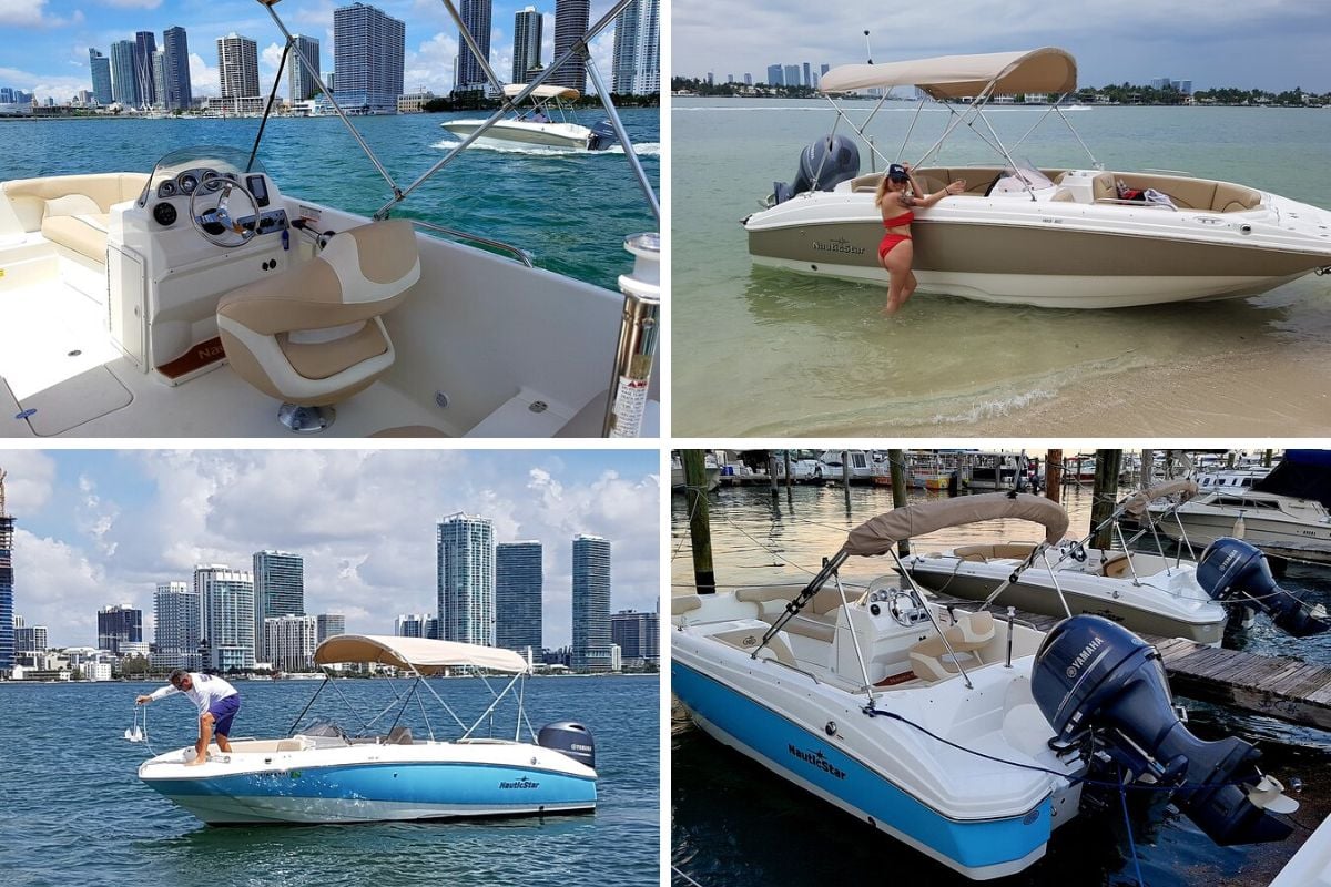 Rent your own motor boat for up to 8 hours