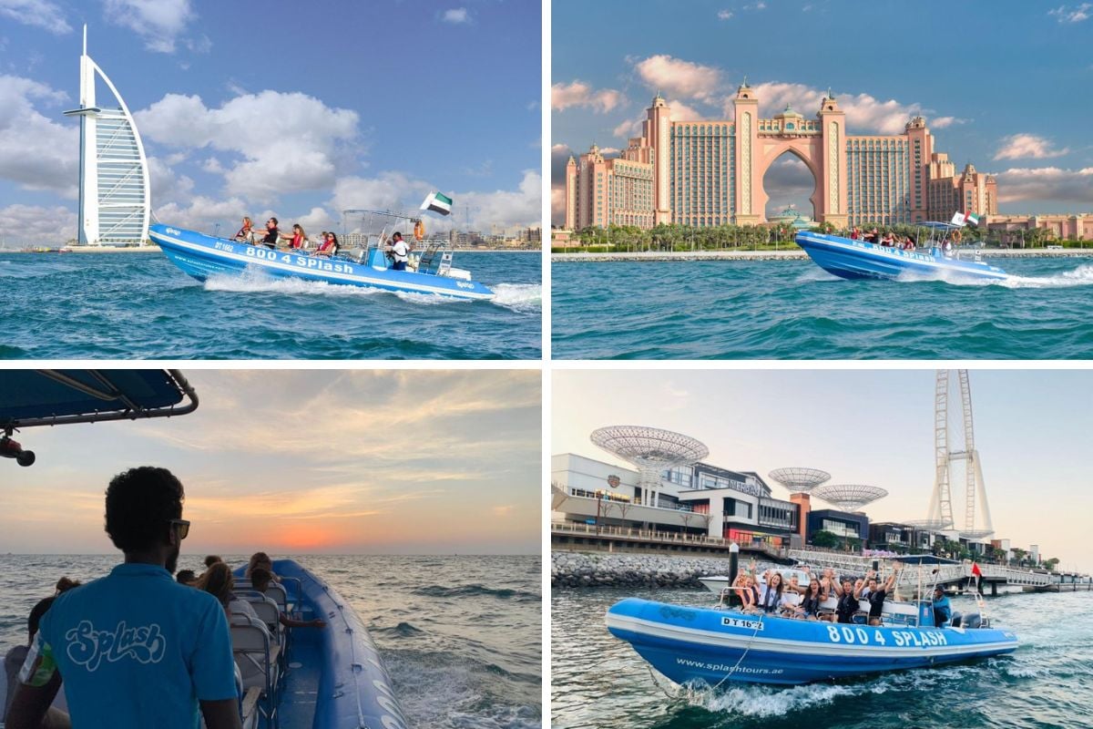 Splash Tours UAE - Sightseeing Speedboat Tour