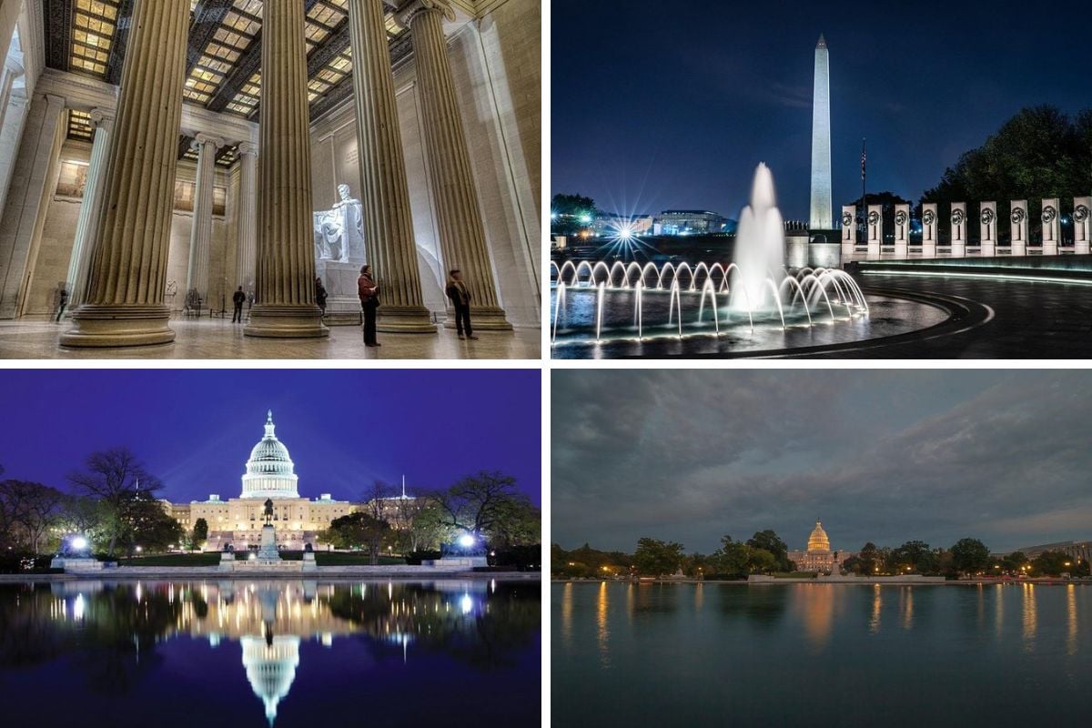 Washington DC MoonLight Tour of the National Mall & Memorials