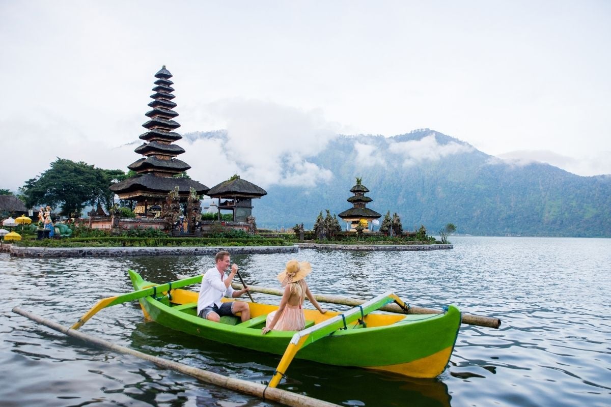 canoeing in Bali