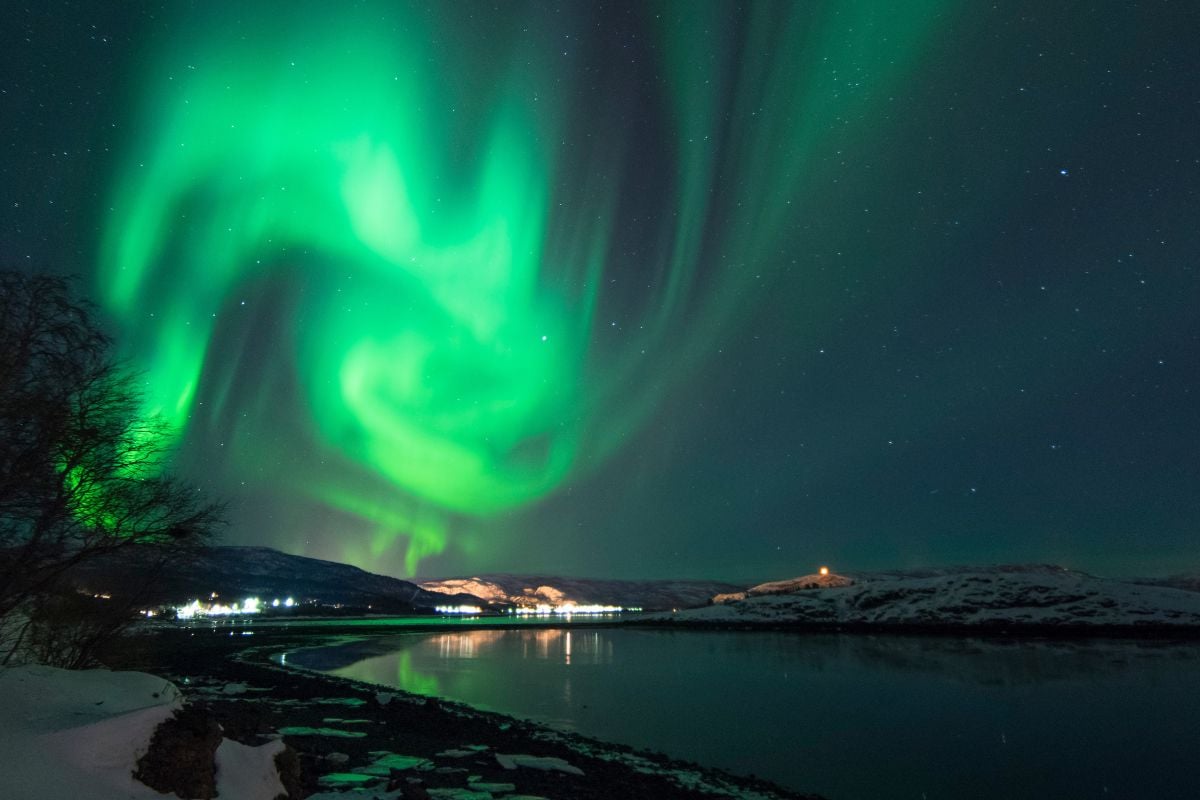 northern lights in Alta, Norway