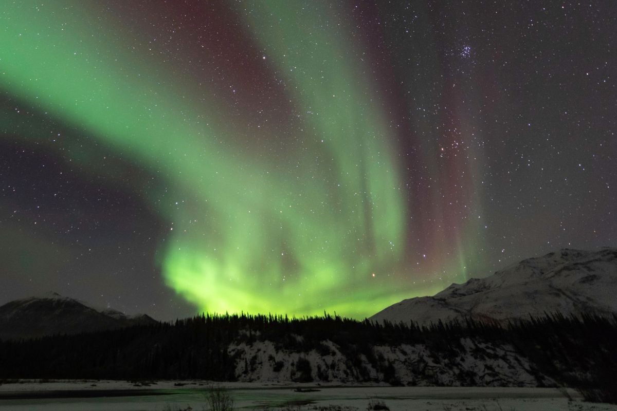 northern lights in Coldfoot, Alaska