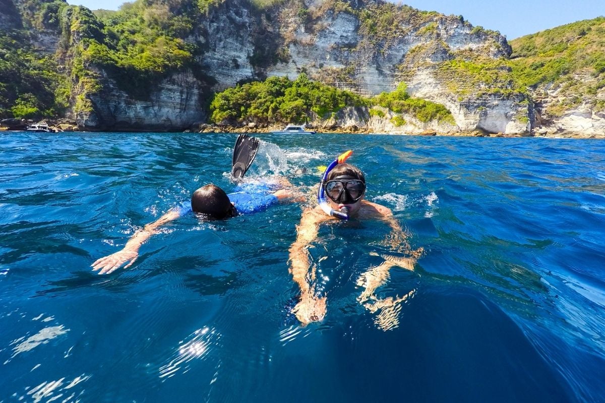 snorkeling in Nusa Penida