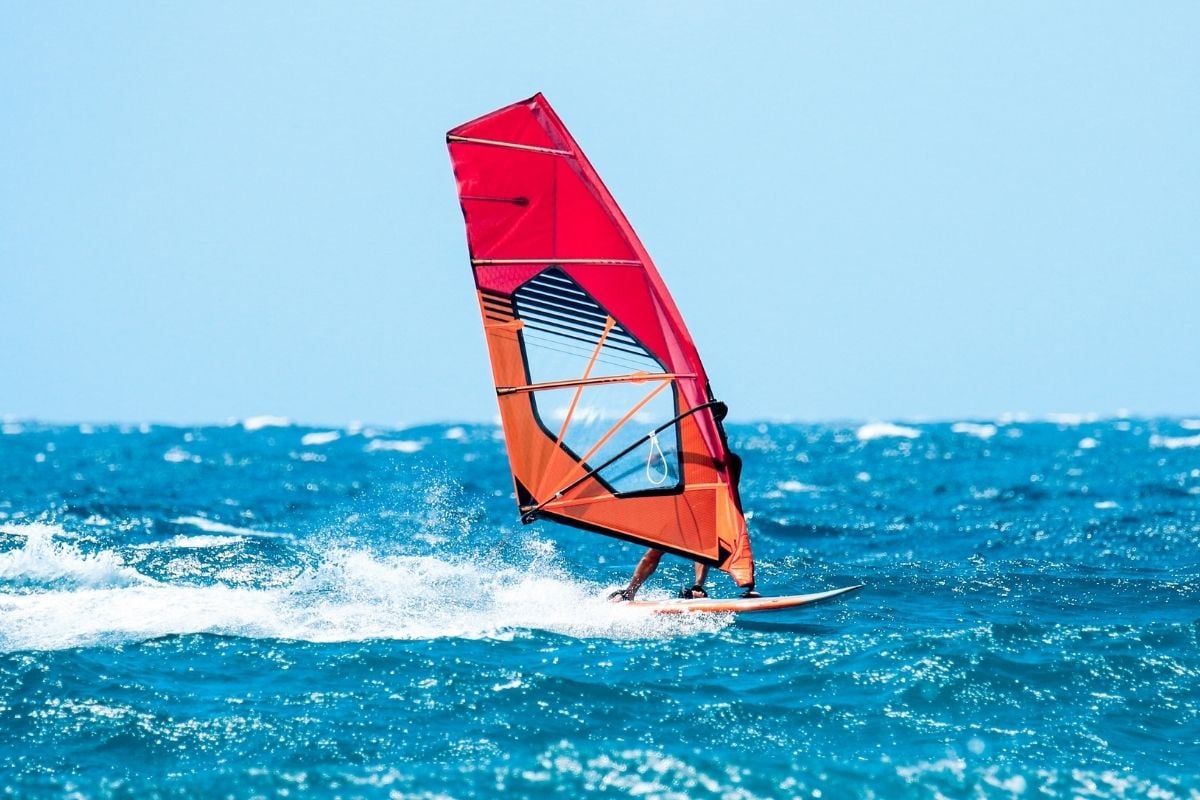 windsurfing in Bali