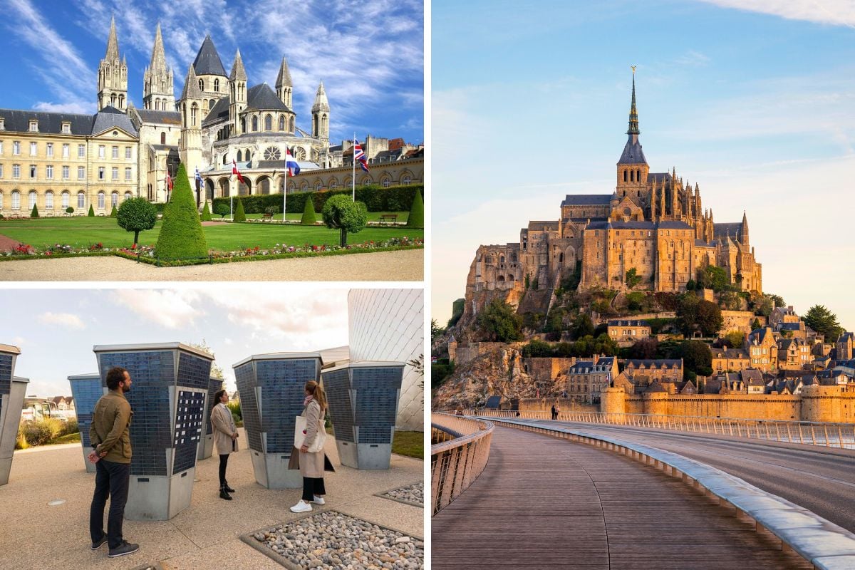3-Day Trip with Mont Saint-Michel, Loire Castles and D-Day Beaches