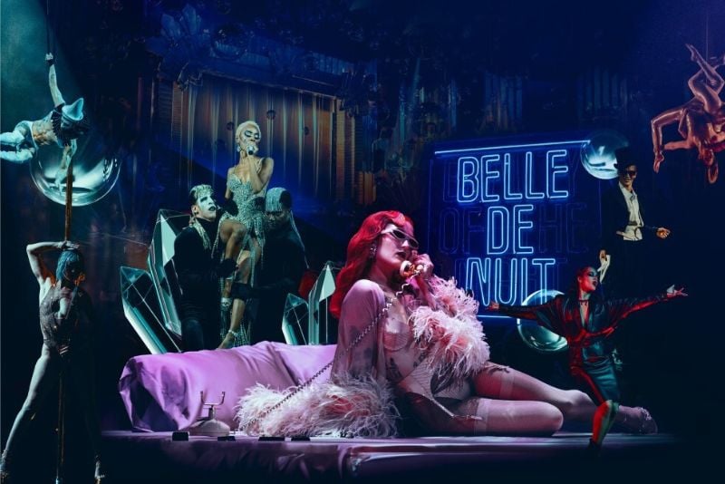 Belle de Nuit at Voltaire, Las Vegas show