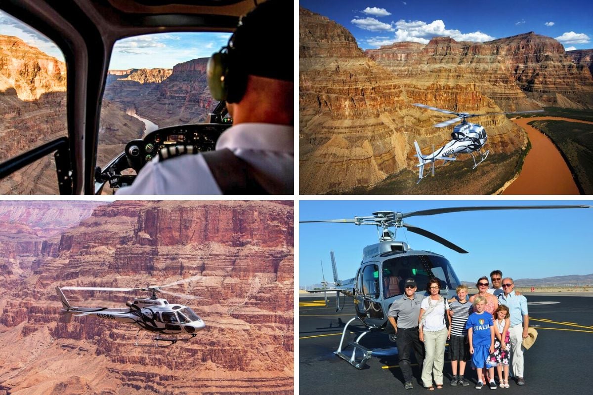 Best helicopter flyover tours of the Grand Canyon