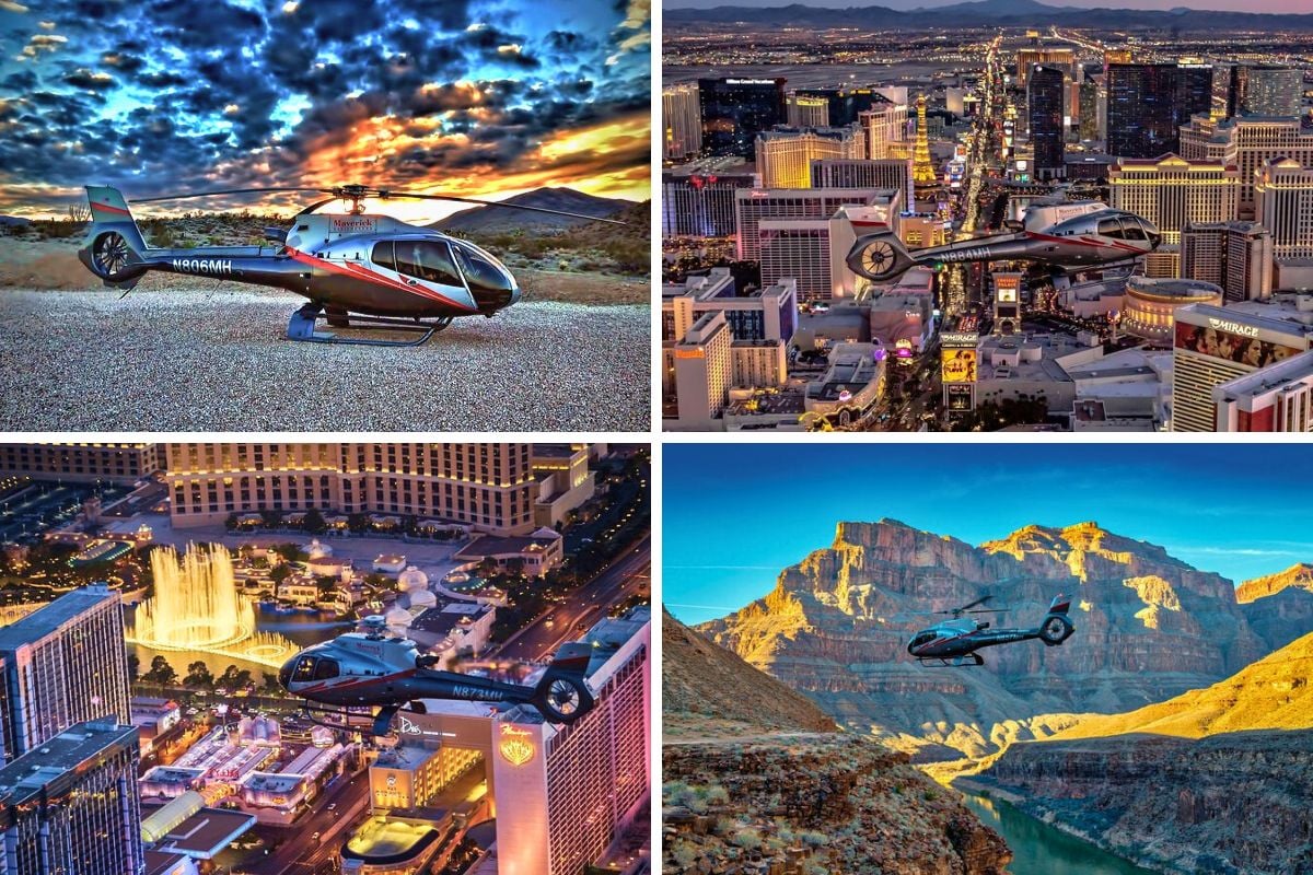Best helicopter tours of the Grand Canyon at sunset