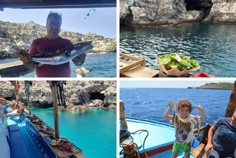 Fishing charters in Rhodes