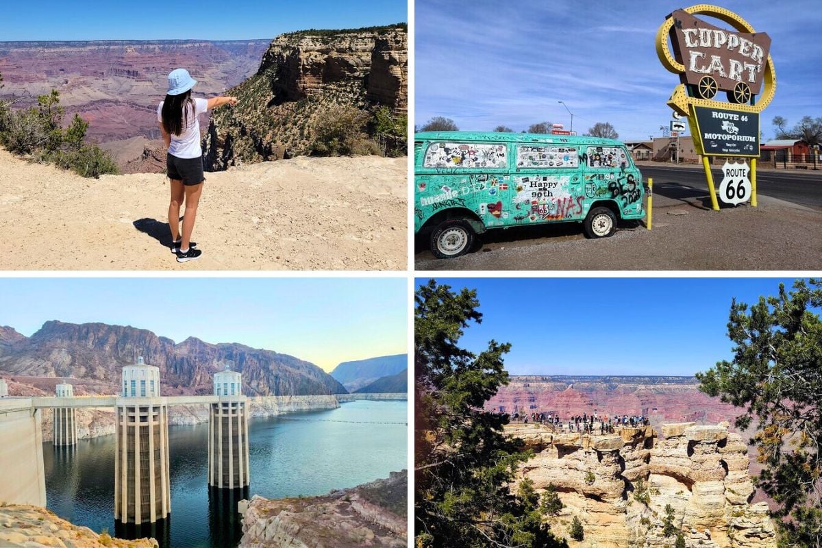 Grand Canyon South Rim, Hoover Dam and Route 66 with Top Canyon Tours