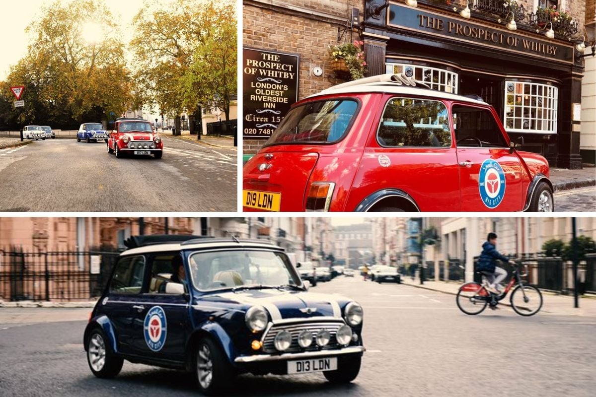 Mini Cooper tour in London