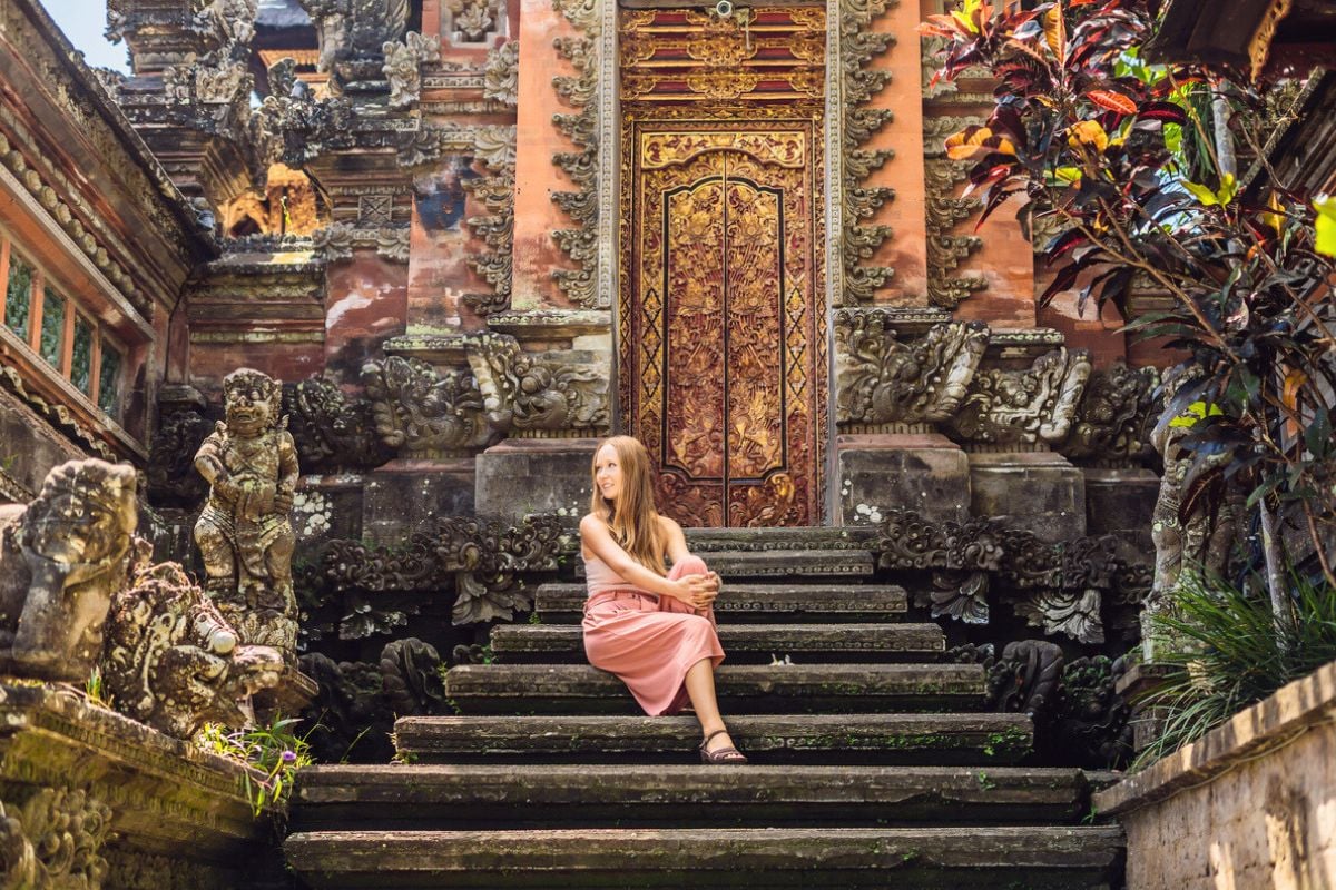 Mount Batur & Ubud temples in Bali, Indonesia