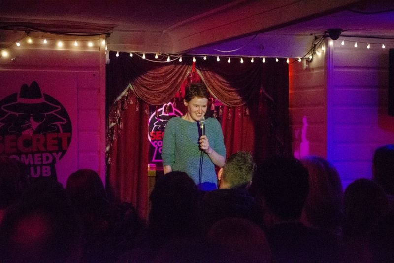 Secret Comedy Club in Brighton, UK