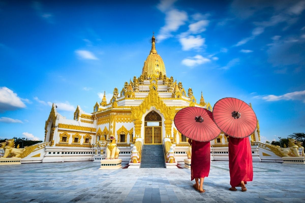 Shwedagon Pagoda, Rangun, Myanmar
