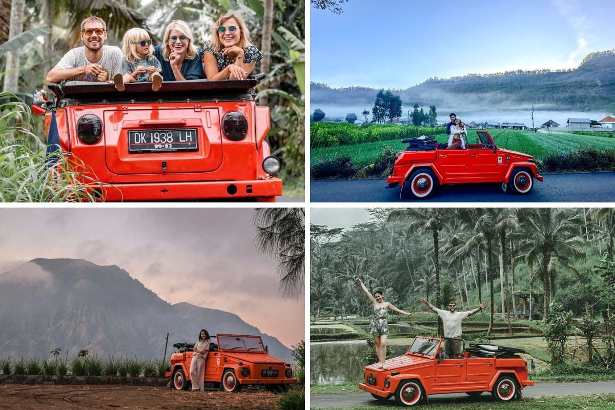 Volkswagen tours in Bali