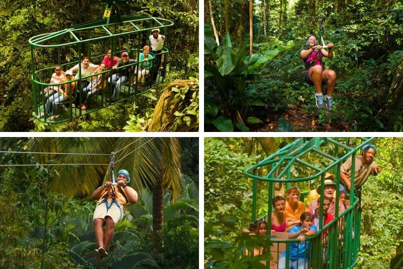 aerial tram tours in St. Lucia