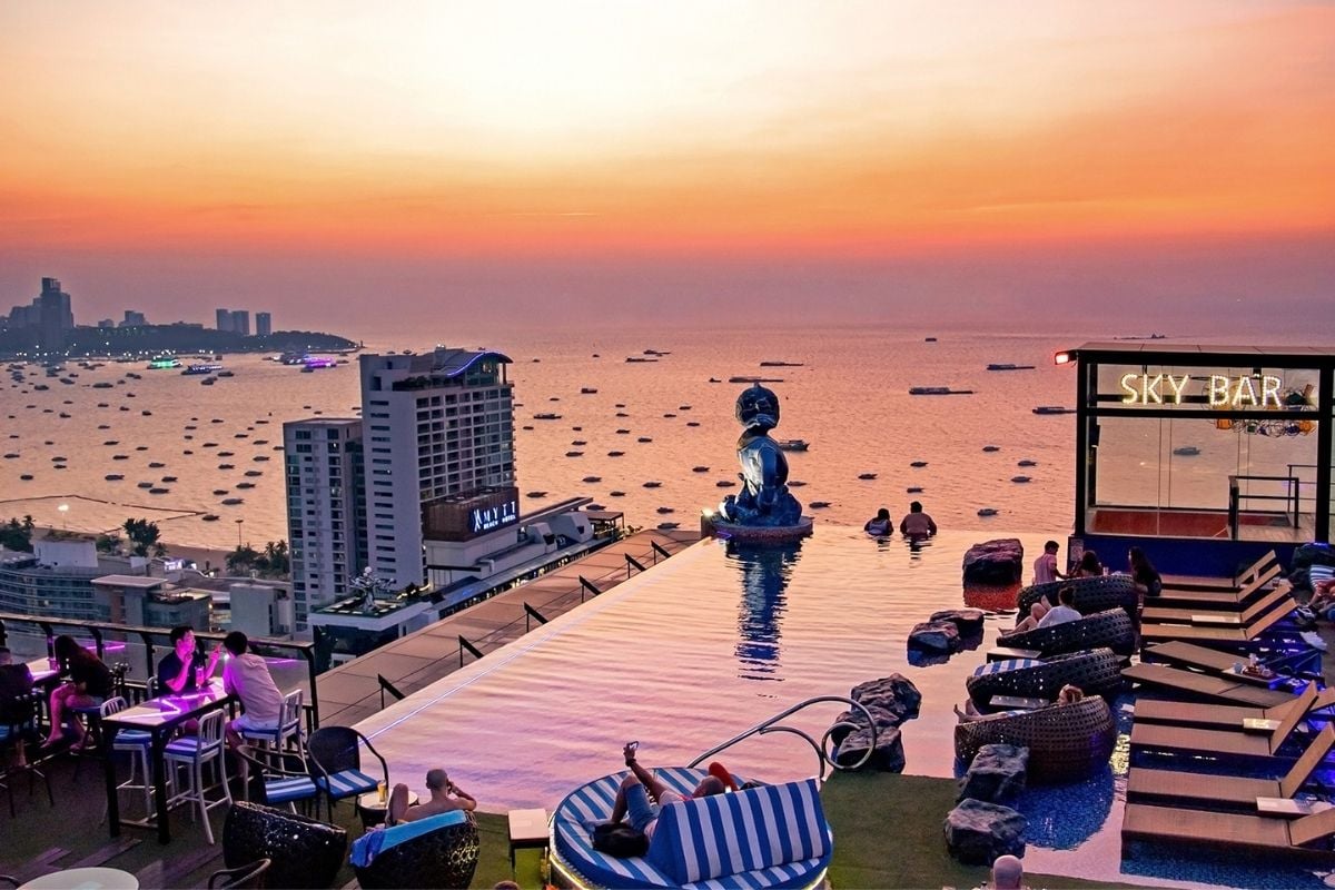 best rooftop bars, Pattaya