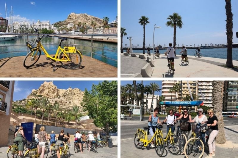 bike tour in Alicante