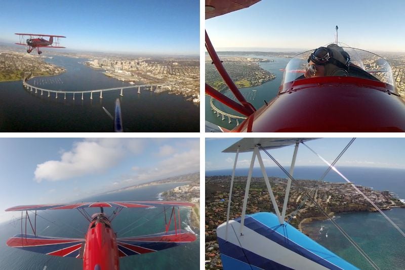 biplane tours in San Diego