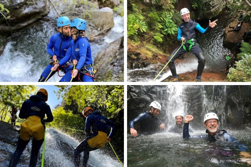 canyoning in Madeira Island