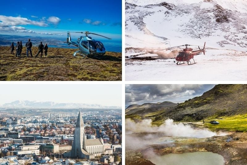 helicopter tours, Reykjavik