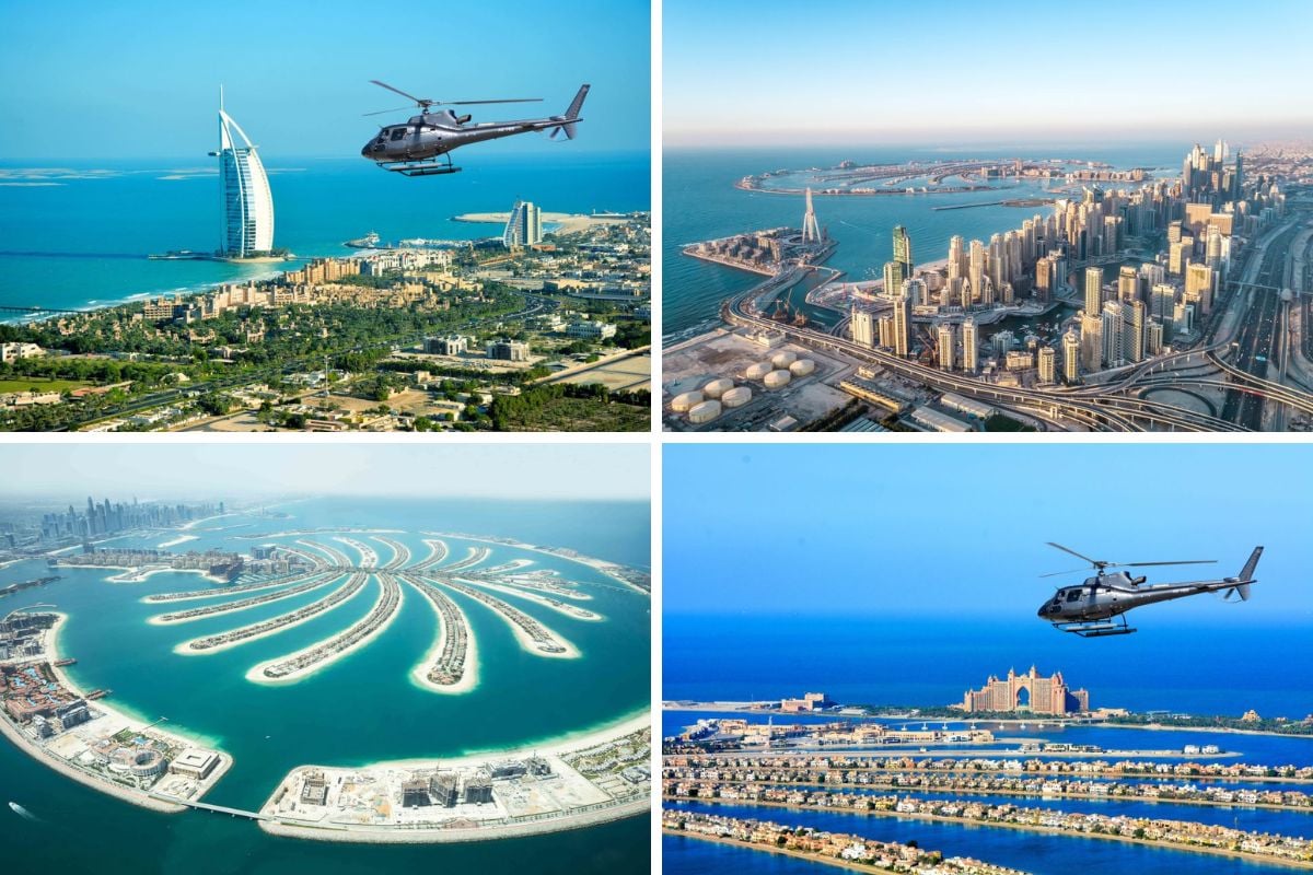 helicopter tours in Dubai