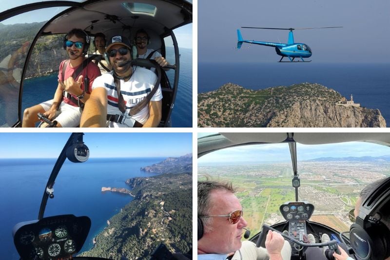 helicopter tours in Mallorca